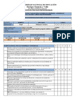 Ficha Evaluacion Sesion de Aprendizaje