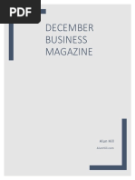 Alun Hill December Business Magazine