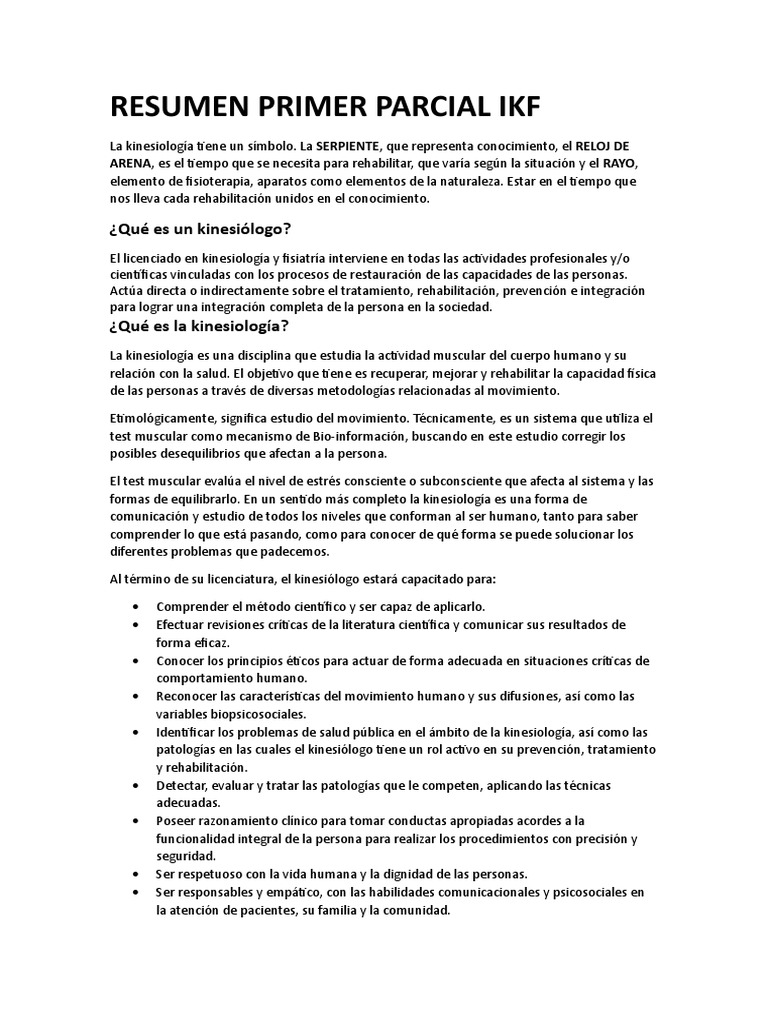 Resumen Primer Parcial Ik1 | PDF | Relaciones personales, crianza y ...
