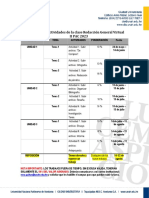 Calendario de Actividades Ii Pac 2023