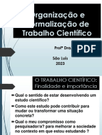 Aula de Normalizacao em MTC Teatro