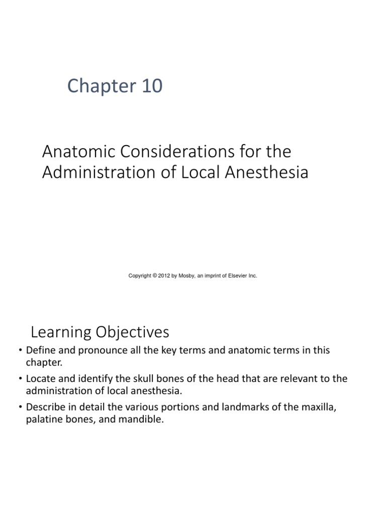 Chapter_10 (2) Anatomical considerations for the administration of