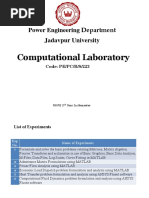 Computational Lab Materials Basics MATLAB Class 1