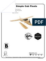 FT Simple Cub Floats: Designed By: Andres Lu Drawing By: Dan Sponholz Date: 2017.07.07