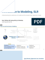 DS100 Sp22 Lec 09 - Intro To Modeling, SLR