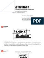 ACTIVIDAD 1 Definición de La Estrategia de Una Empresa en Una Industria o Sector