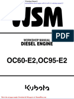 Kubota Diesel Engine Oc60 e2 Oc95 e2 Workshop Manual 2