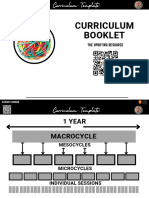 Curriculum Template Booklet