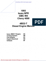 Isuzu 4bd2 T Diesel Engine Manual