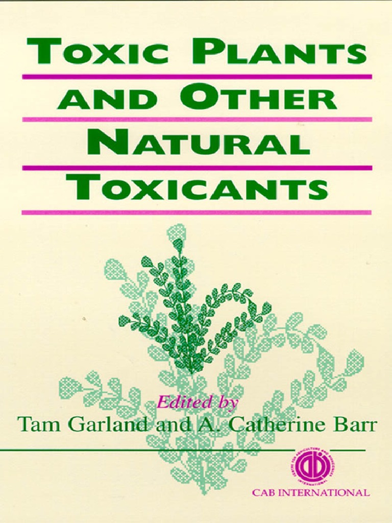 Toxic Plants And Other Natural Toxicants Pdfdrive Pdf