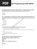 Object Oriented Programming Oop Set 3