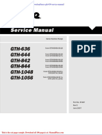 Terex GTH 636 Service Manual