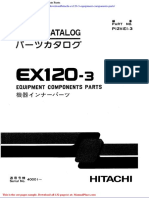Hitachi Ex120 3 Equipment Components Parts