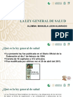 Ley General de La Salud y Profesiones