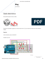 Dado Electrónico - ArduinoBlocks-Blog