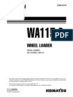 Komatsu Wheel Loaders Wa115 3 Shop Manual