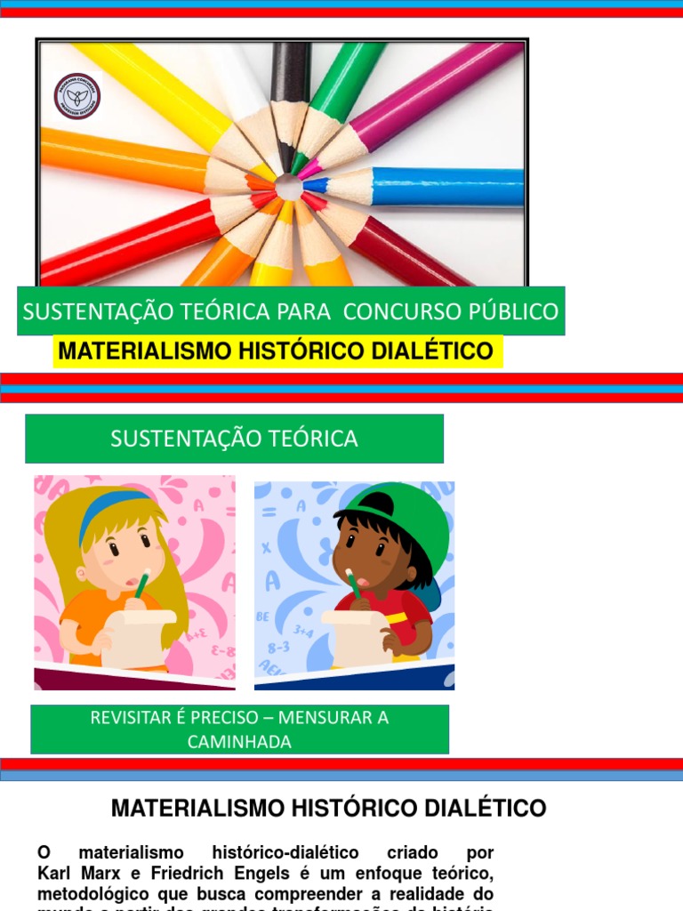 Materialismo Histórico Dialético Pdf Ciências E Matemática