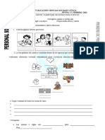 EVALUACIÓN SOCIALES y ÉTICA PERIODO 1