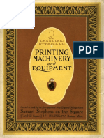 Printing Machine and Equipment - Chandler
