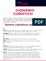 Dicionario de Termos Cubisticos