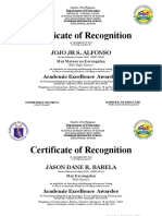 WITH-HONOR-CERTIFICATE