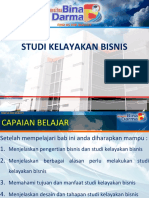 Studi Kelayakan Bisnis (Pendahuluan)