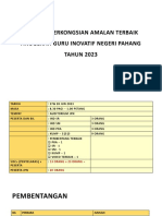 Seminar Perkongsian Amalan Terbaik Agi 2023