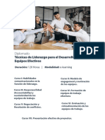 Diplomado - Técnicas de Liderazgo para El Desarrollo de Equipos Efectivos