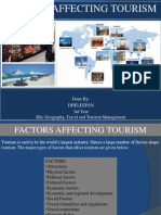 Factors Aff Toursm