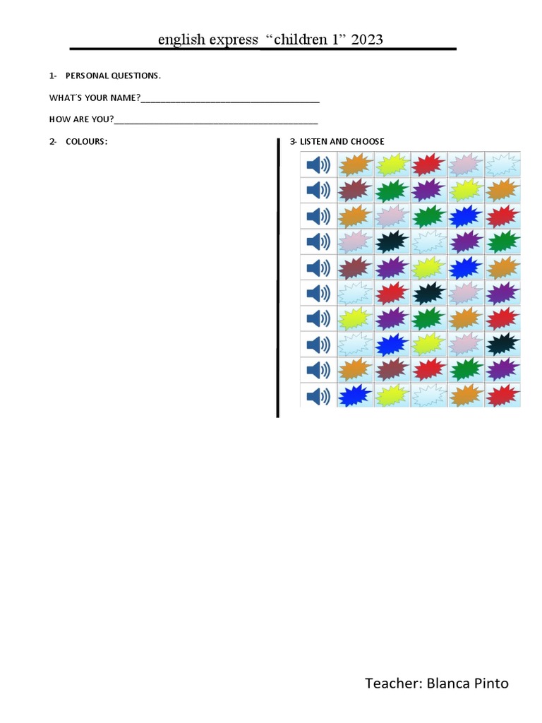 Test Children 1 | PDF