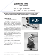 Centrifugal Seal Replacement