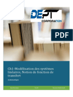 Automatique-Ch-1 - Notion de Fonction de Transfert