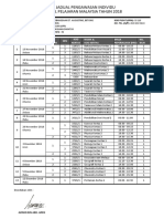 Jadual Persendirian SPM 2018