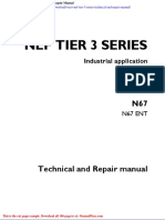 Iveco Nef Tier 3 Series Technical and Repair Manual
