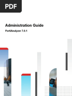 FortiAnalyzer 7.0.1 Administration Guide