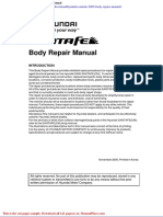 Hyundai Santafe 2005 Body Repair Manual