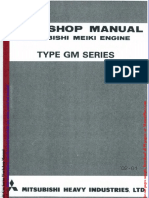 Mitsubishi GM Series Workshop Manual