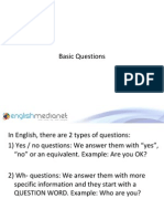 Basic Question Making