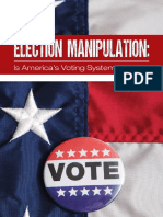 Election Manipulation Is Americas Voting System Secure (John Allen)
