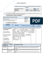 SESION MATEMATICA - Jugamos A La Adición y Sustracción