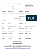 Data Pelanggaran: Kendaraan Pelanggar