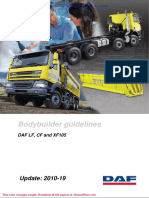 Daf Bodybuilders Guidelines LF CF Xf105