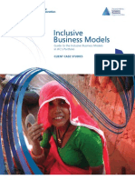 Inclusive Business Models: Guide To The Inclusive Business Models in IFC's Portfolio (Case Studies)