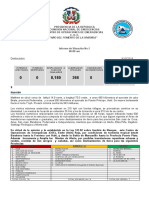 Informe de Situacion No.1 Por Huracan Matthew Llunes 03 de Octubre Del 2016) Hora 6 Am