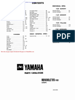Yamaha Rd500lc 85 Parts Manual