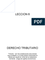 DERECHO TRIBUTARIO LECCIÓN 1