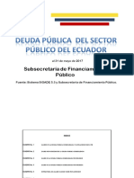 DEUDA SECTOR PÚBLICO DEL ECUADOR - Mayol2017 Publicación