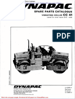 Dynapac Cc41 Vibrating Roller Spare Parts Catalogue