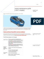 Ford Fiesta Mk7 Routine Maintenance Guide (2013 To 2017 Models) - Haynes Publishing