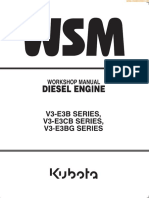 Kubota v3 Series Service